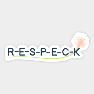 Respeck Seussical quote sour kangaroo Sticker